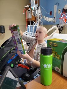 Amy in Hospital
