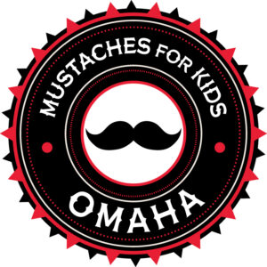 Mustaches for Kids Omaha Logo