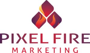 Pixel Fire Marketing Logo